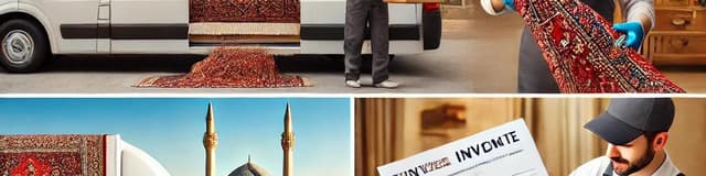 فرش تمیز و آماده تحویل